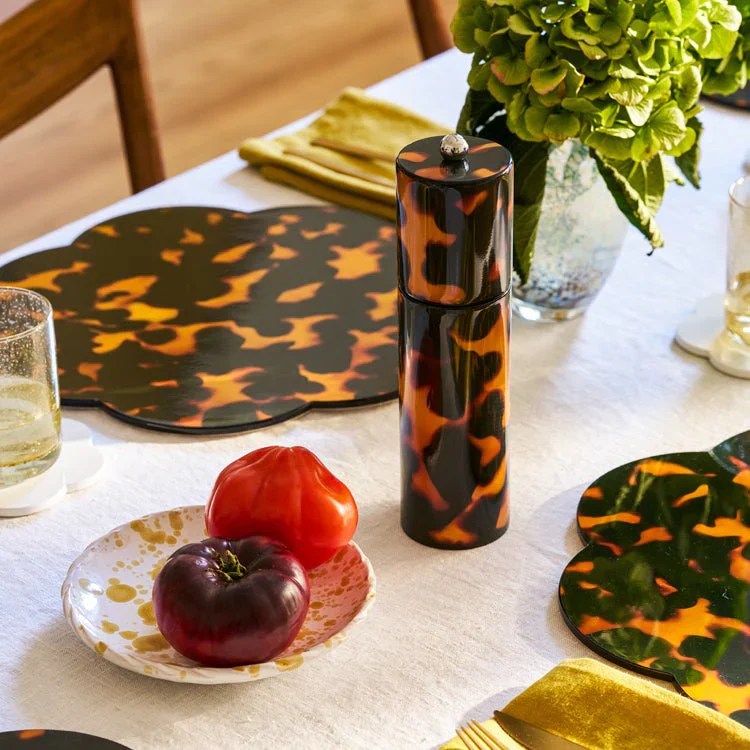 Molen (peper of zout):  Faux Tortoise