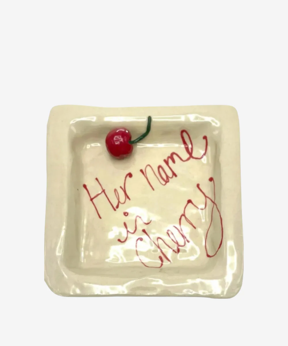Keramieken schaaltje: Her name is cherry - Image 3