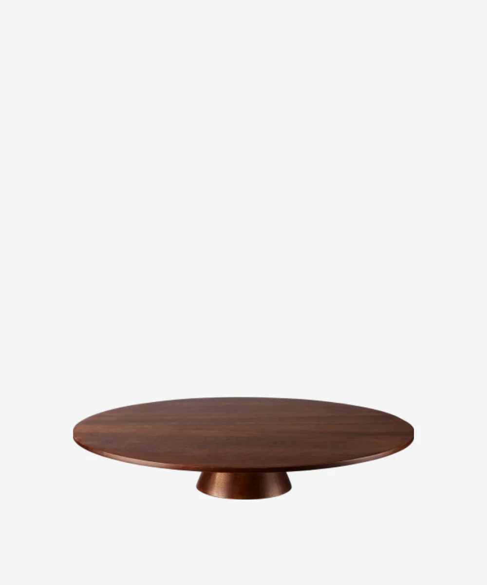 Taartplateau hout 35cm - Image 3
